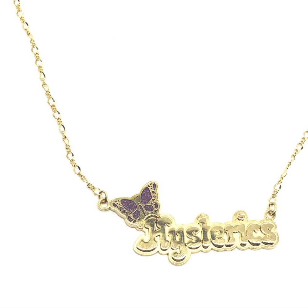 Hysteric glamour butterfly necklace